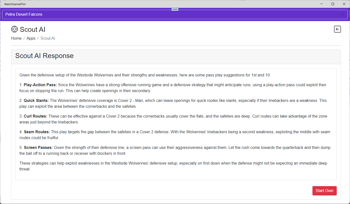 Blog page